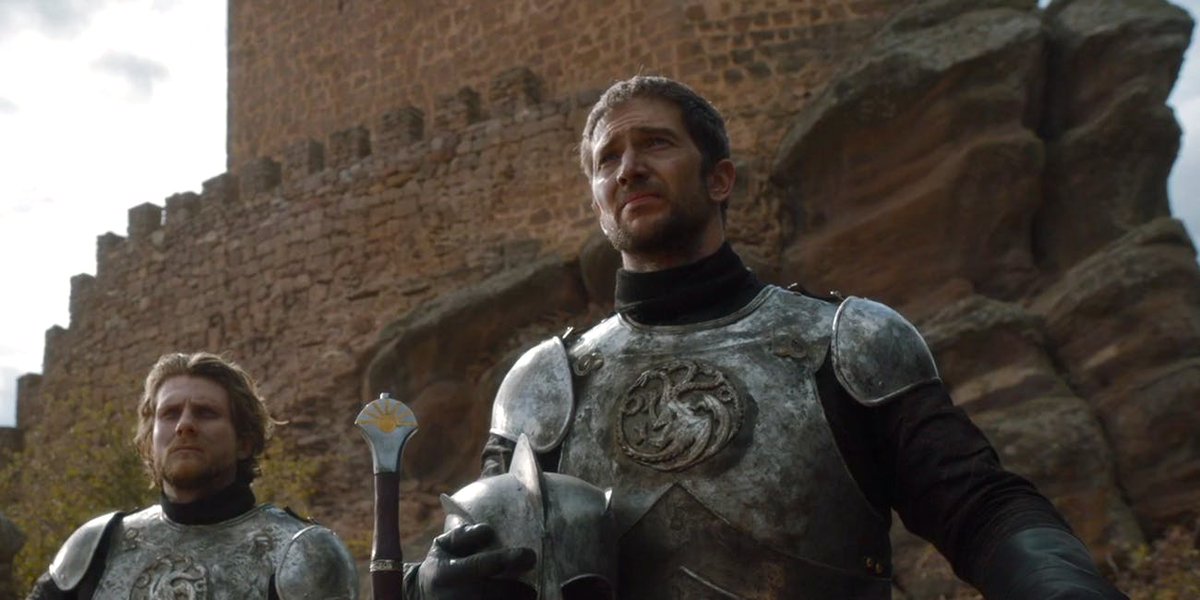 ASOIAFQuotesGOT's tweet photo. "Ser Arthur Dayne could have slain all five of you with his left hand while he was taking a piss with the right."
Jaime Lannister https://t.co/4FZhQmLbHA