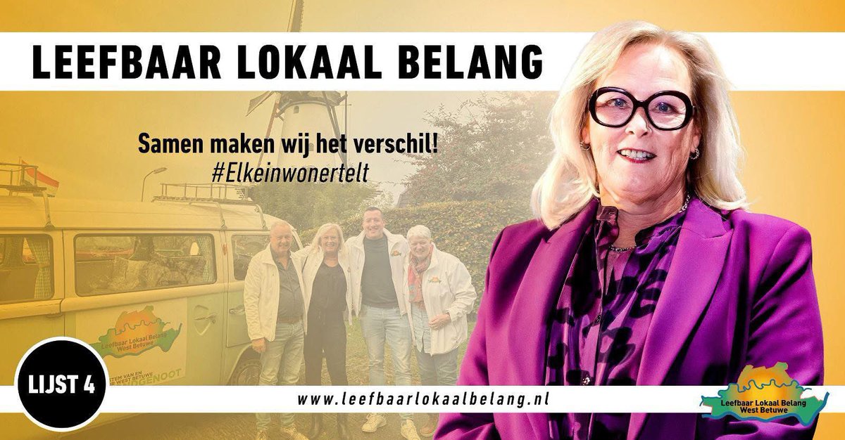 Leefbaar Lokaal Belang tweet media