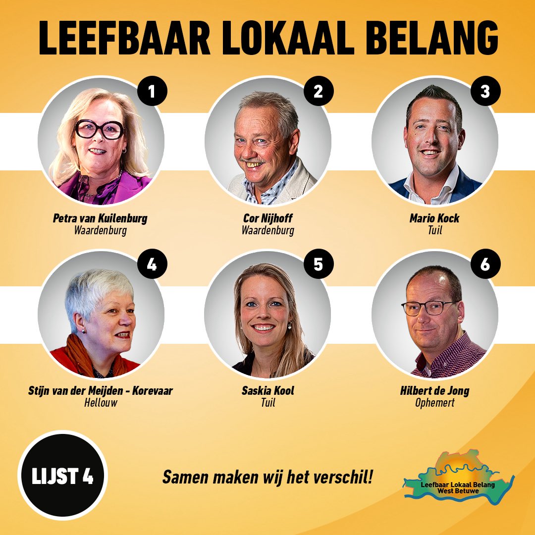 Leefbaar Lokaal Belang tweet media