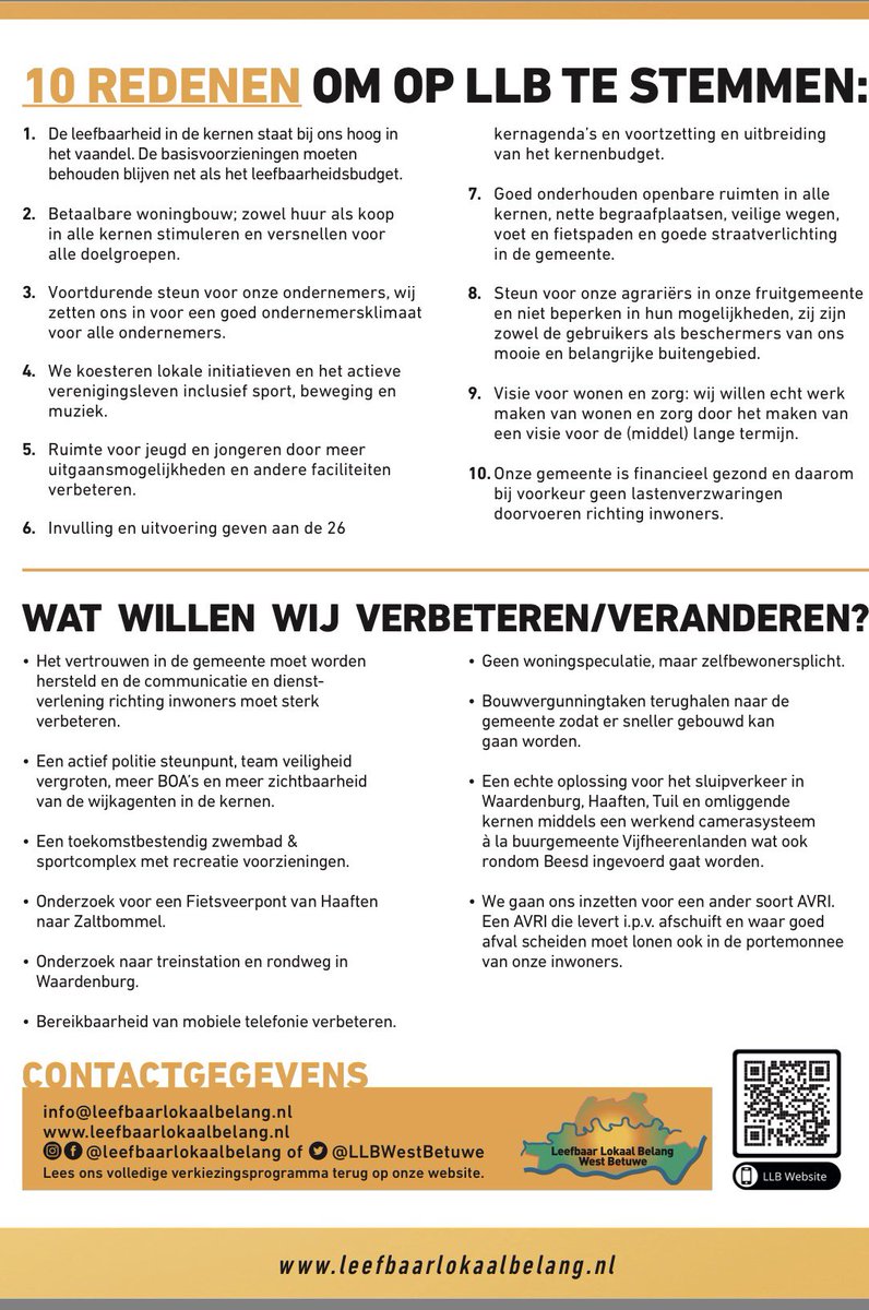 Leefbaar Lokaal Belang tweet media