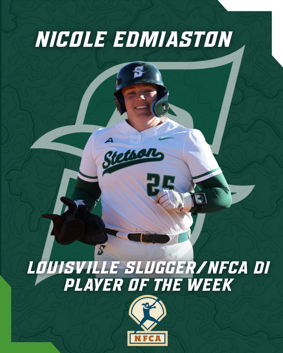 Stetson Softball tweet media