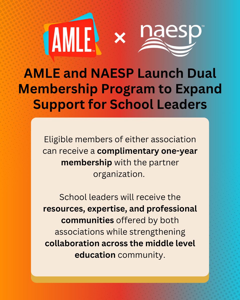 National Assoc. of Elementary School Principals tweet media