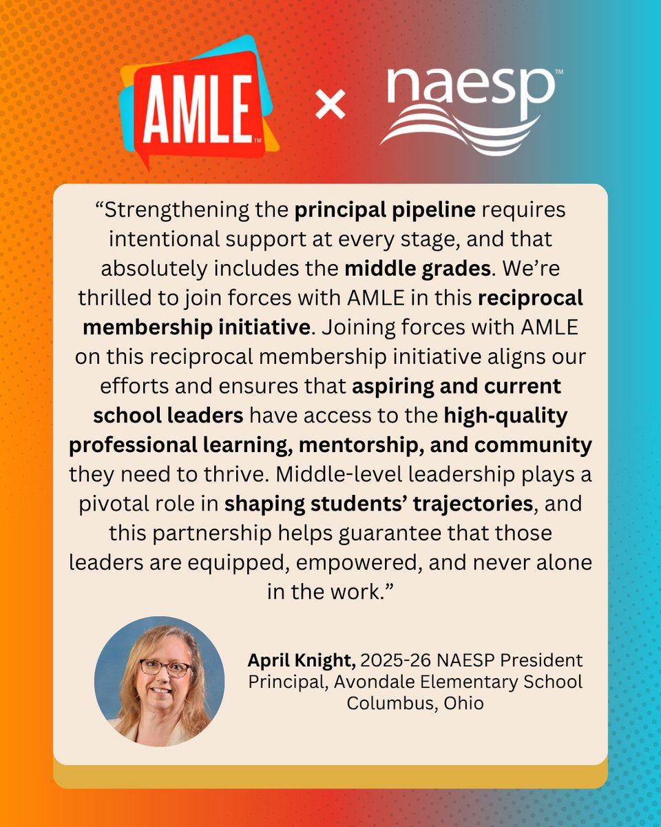 National Assoc. of Elementary School Principals tweet media