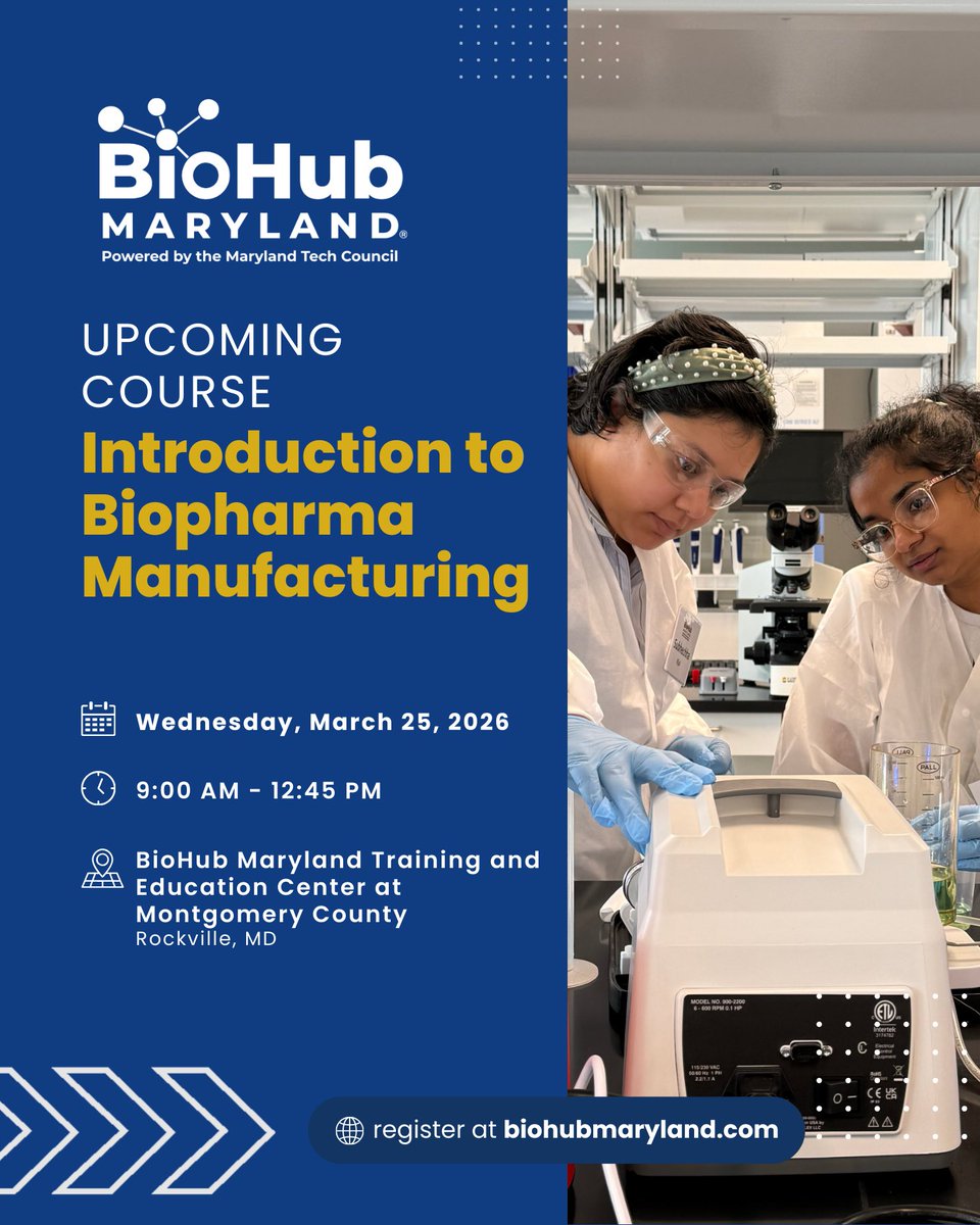 BioHub Maryland tweet media