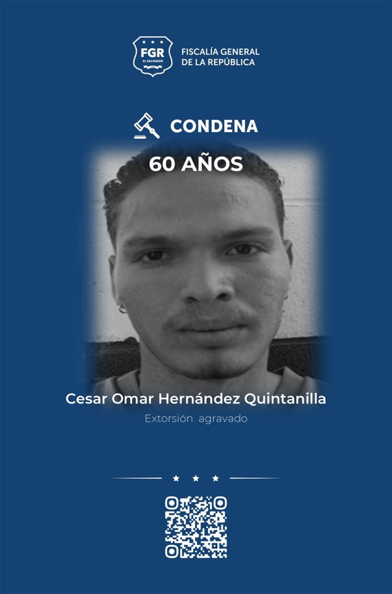 Fiscalía General de la República El Salvador tweet media
