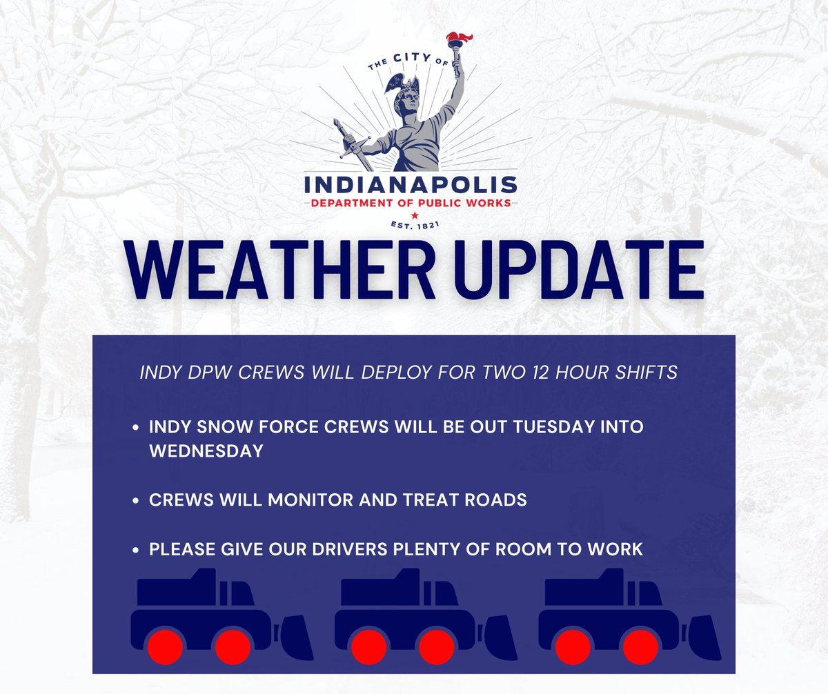 Indy Department of Public Works tweet media
