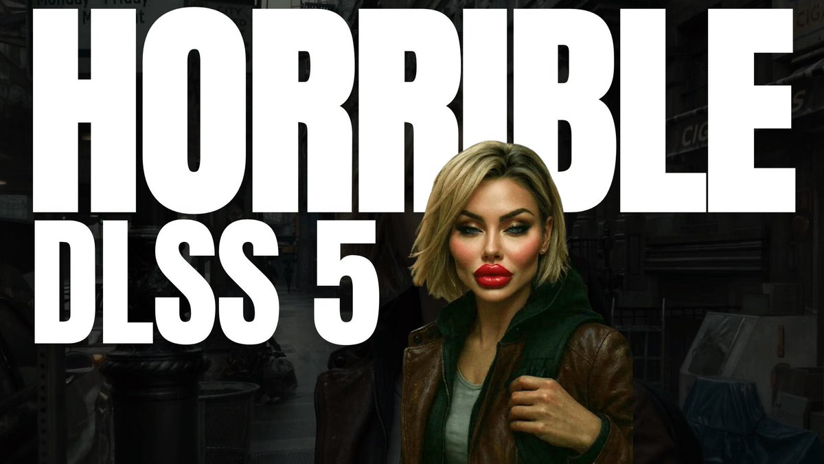 🚨Les NEWS du jour sont en ligne !!

🤮 DLSS 5, révolution visuelle ou rendu IGNOBLE ?
🎮 Le PSSR 2 sur PS5 Pro arrive !
🕹️ La Switch 2 booste les jeux Switch 1
📦 Death Stranding 2 s’offre une grosse update

🔁 Vos RT sont précieux, merci !❤️

⏯️ youtu.be/a0Nu51ZhxSk?si…