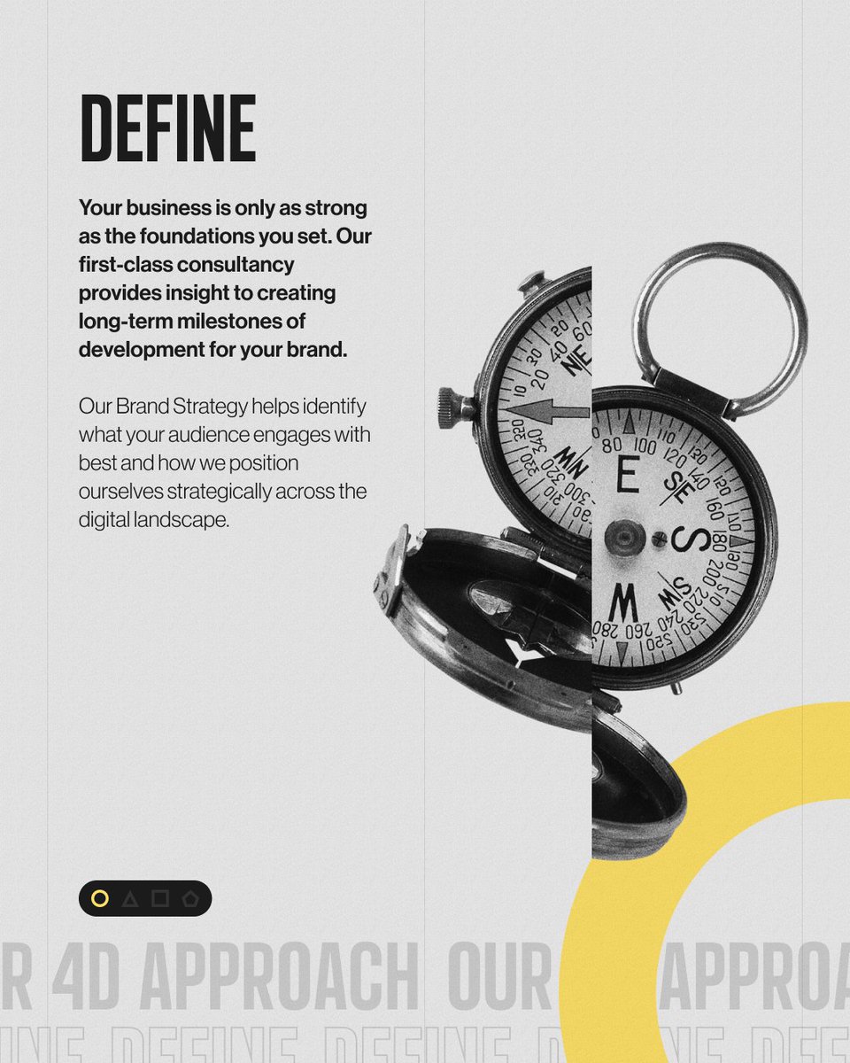 DisruptiveLDN's tweet photo. Design = 25% of website development! Our 4D approach makes your digital products robust.
Define: Strategy sharpens decisions.
Design: Intent becomes visual.
Develop: Speed & stability.
Deploy: Ready for scaling.
#DigitalStrategy #CreativeProcess #WebDevs #UIUX #Webflow https://t.co/3tNehnZ7BP