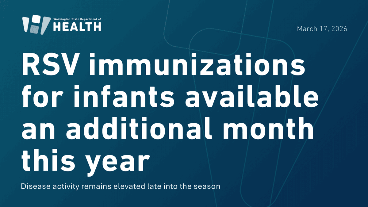 Washington State Department of Health tweet media