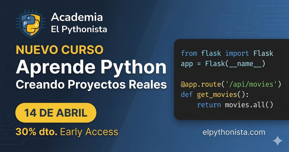 El Pythonista tweet media