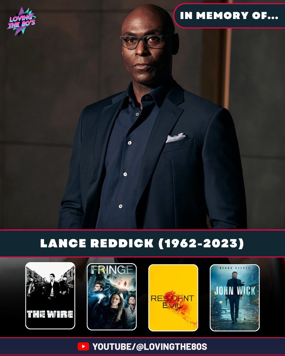 joblocom's tweet photo. Today we take a moment to remember the life and work of Lance Reddick 🕊🎥
#LanceReddick #TheWire #Fringe #JohnWick #ResidentEvil https://t.co/MNfxdVsEBd