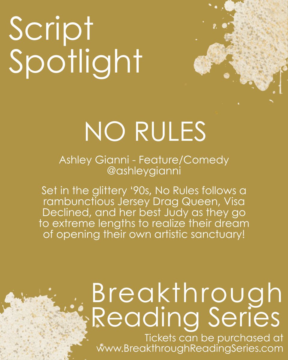 We're excited about this week's scripts!!! Come enjoy, share your talent and have some fun at BRS this Wednesday the18th at the Broadwater! Pre-sale tickets only $12 at square.link/u/ohOQ7tgz