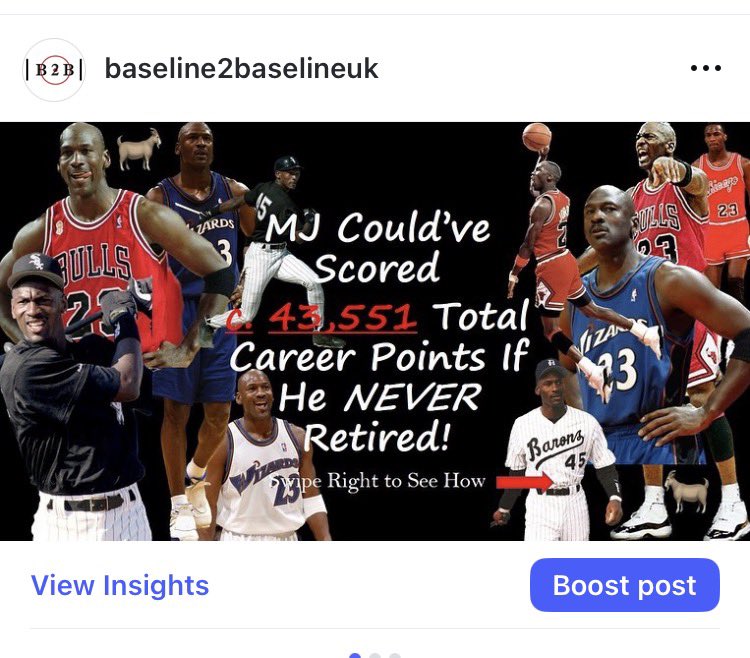 akca_9's tweet photo. @KDTrey5 did this analysis in Feb ‘23 for my pod then b4 LeBron hit the 40k mark. If MJ never retired or missed the time he did then…he would’ve crossed 43k easily…and that’s being conservative!

Here’s the maths to it! And the original post via IG! 

https://t.co/XAJxjQlcFV https://t.co/jbCsvP7W11