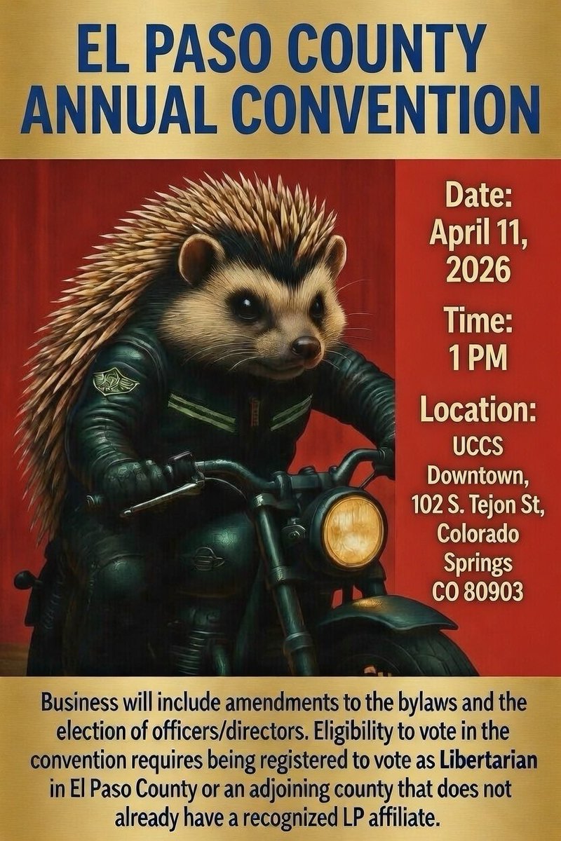 LPEPC (El Paso County Libertarians) tweet media