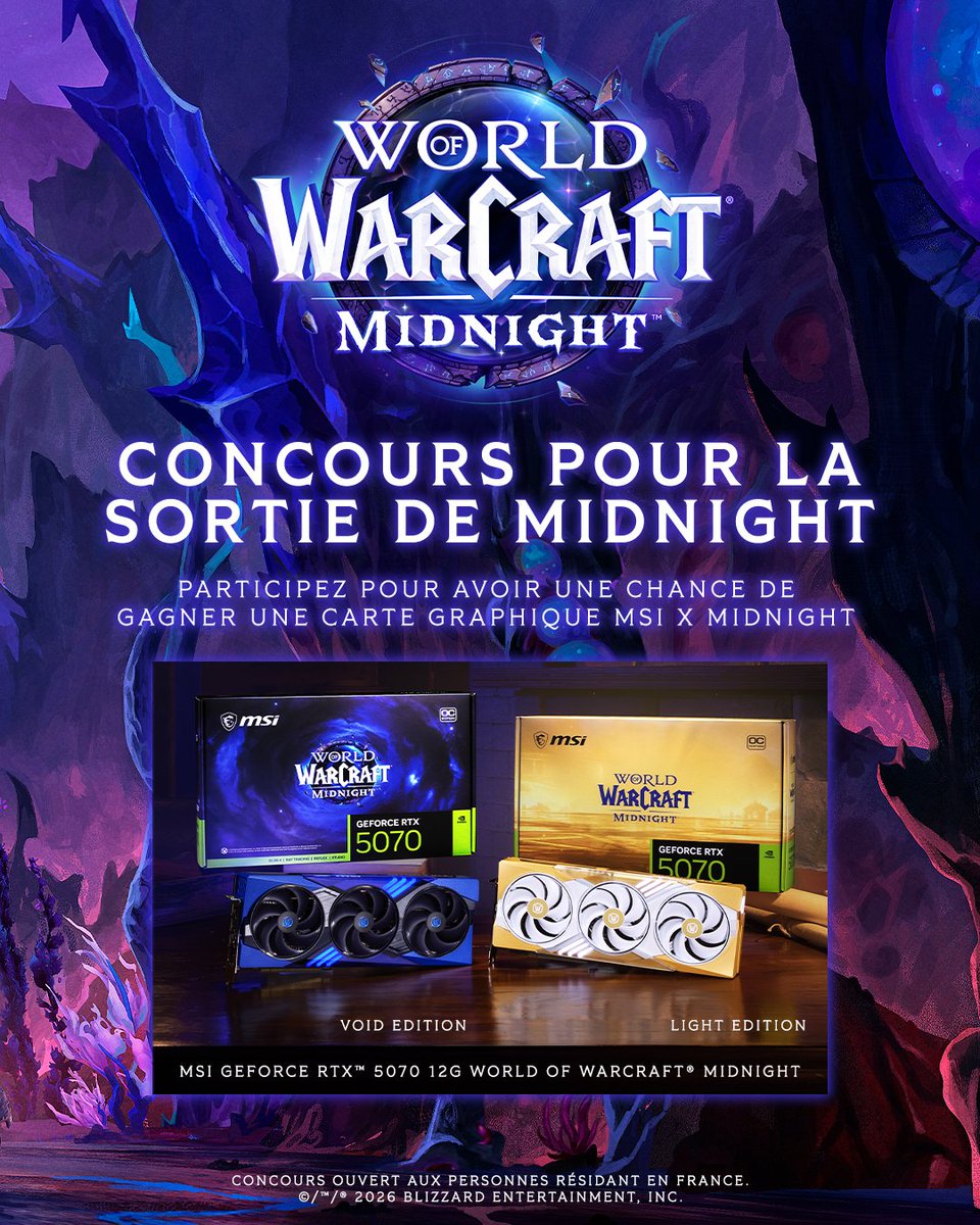 Warcraft FR tweet media