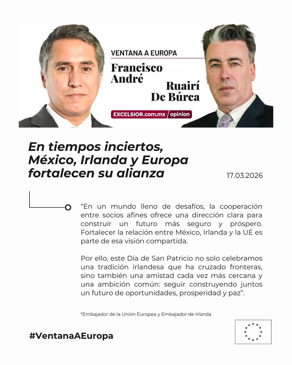 Unión Europea en México 🇪🇺🇲🇽 tweet media