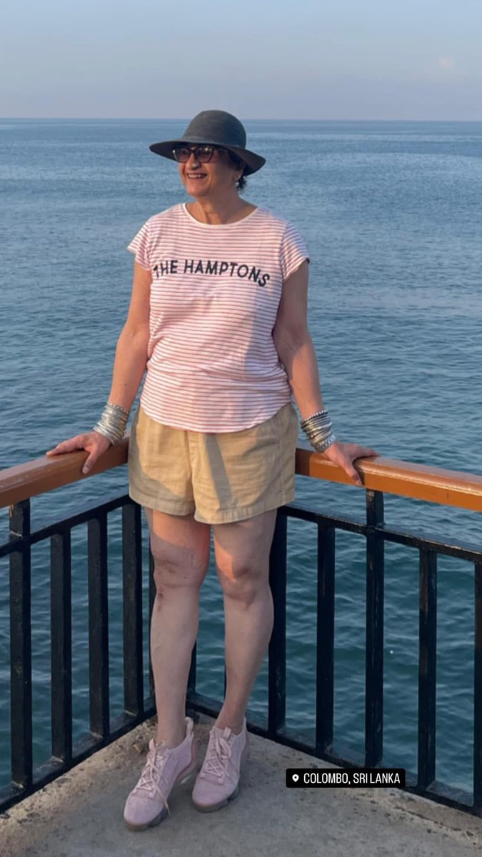 vijivenkatesh's tweet image. A short(s) note.Took me decades to wear shorts in public again. Wore them a lot when I was much younger &amp;amp; we lived overseas. Though I have always felt I never had the legs for them. What a relief now to be at an age when it simply doesn’t matter you have them or not! 
#Colombo