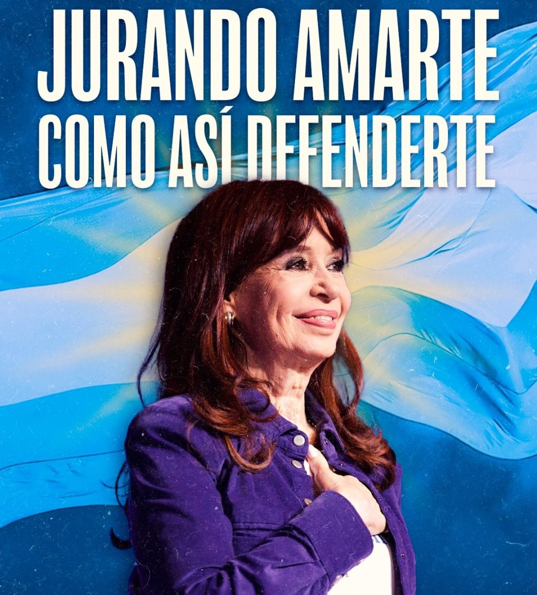 alicfka's tweet photo. @CFKArgentina Grande jefa grande!! No me afloje Cris!! Te queremos!! https://t.co/HYCKVWWwhM
