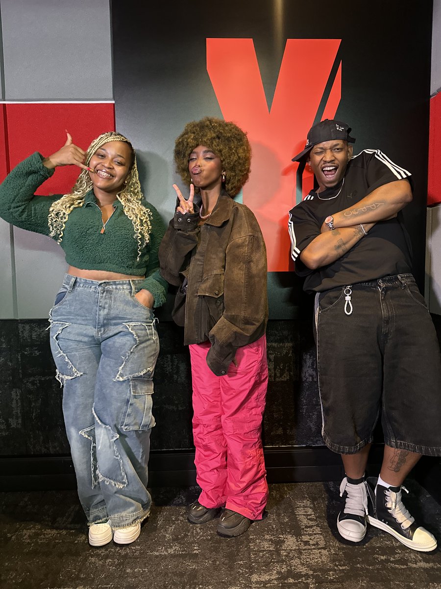 Yfm's tweet photo. Today #TheLunch league got to chat to AV Raincandy who is a multi-genre artist blending pop, hip hop and more, and she is coming through with new music.
#yfm https://t.co/X1cyBe3P0e