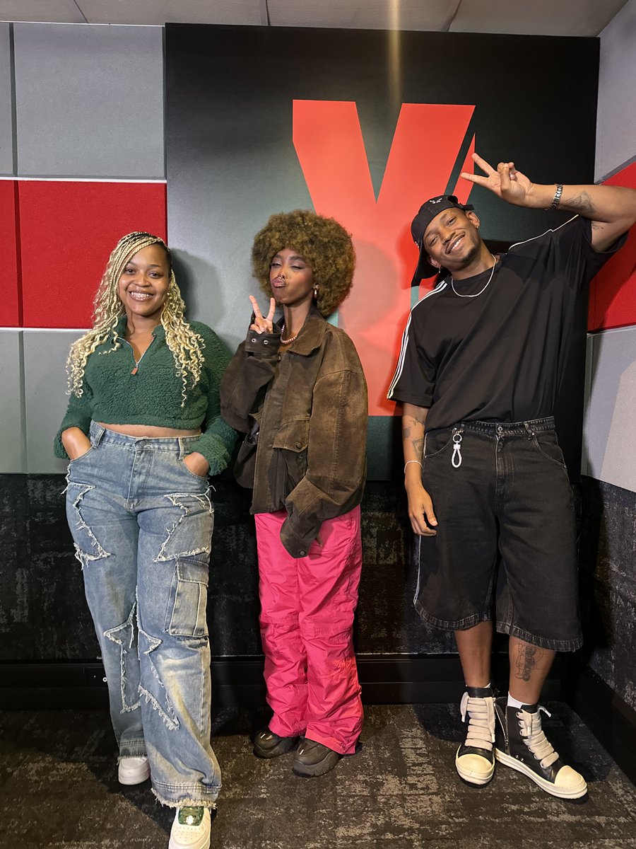 Yfm's tweet photo. Today #TheLunch league got to chat to AV Raincandy who is a multi-genre artist blending pop, hip hop and more, and she is coming through with new music.
#yfm https://t.co/X1cyBe3P0e