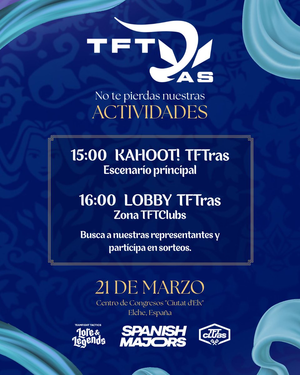 TFTras ✨ Spanish Majors tweet media