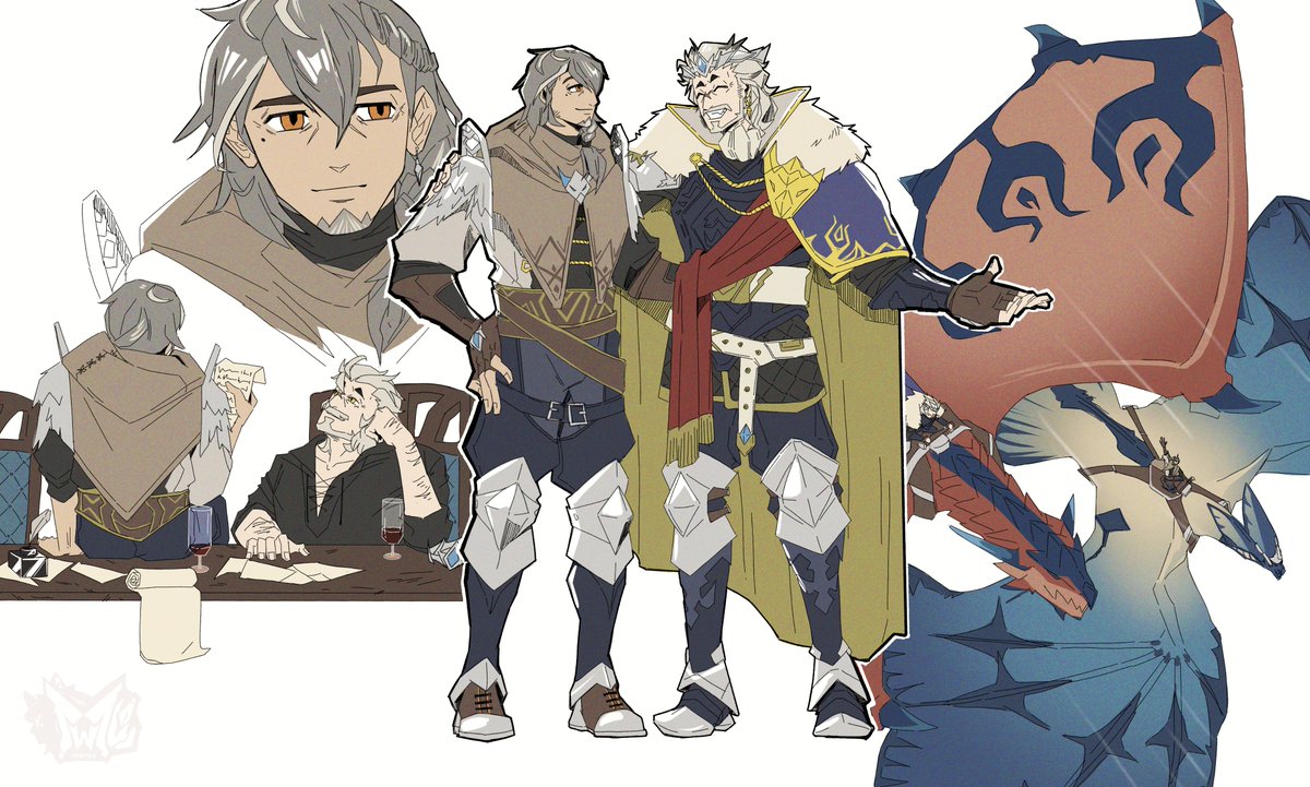 The King and his Right hand 🥹

#MonsterHunter #MHストーリーズ3カウントダウン #MHST3 #MHStories3