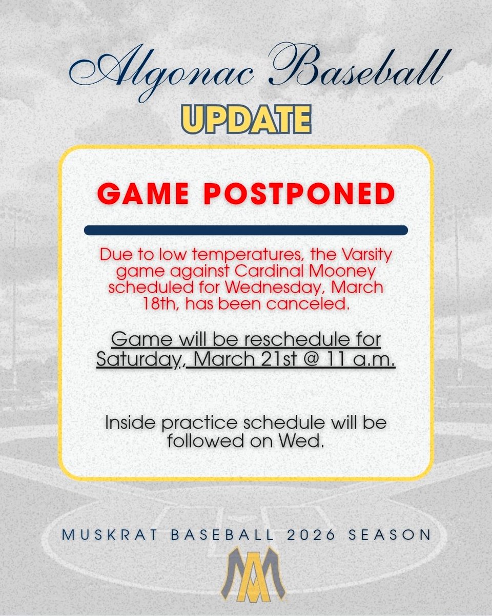 Algonac Baseball tweet media