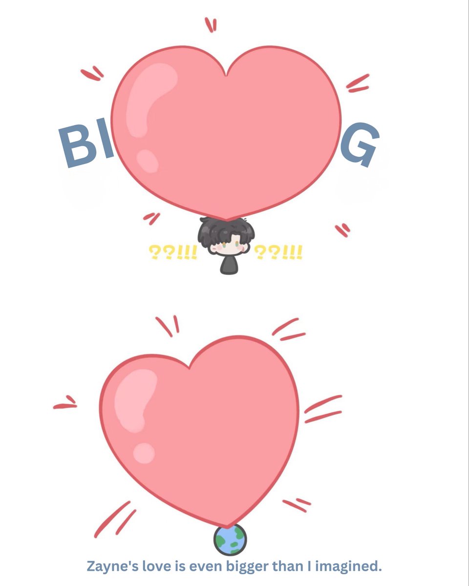 A headband that shows how big your love is? 💗 Zayne’s love is bigger than the world 🙂‍↕️ 

cr: xhslink.com/o/5FeBEjE9L32 
[authorized repost &amp; translation] #zaynefanart