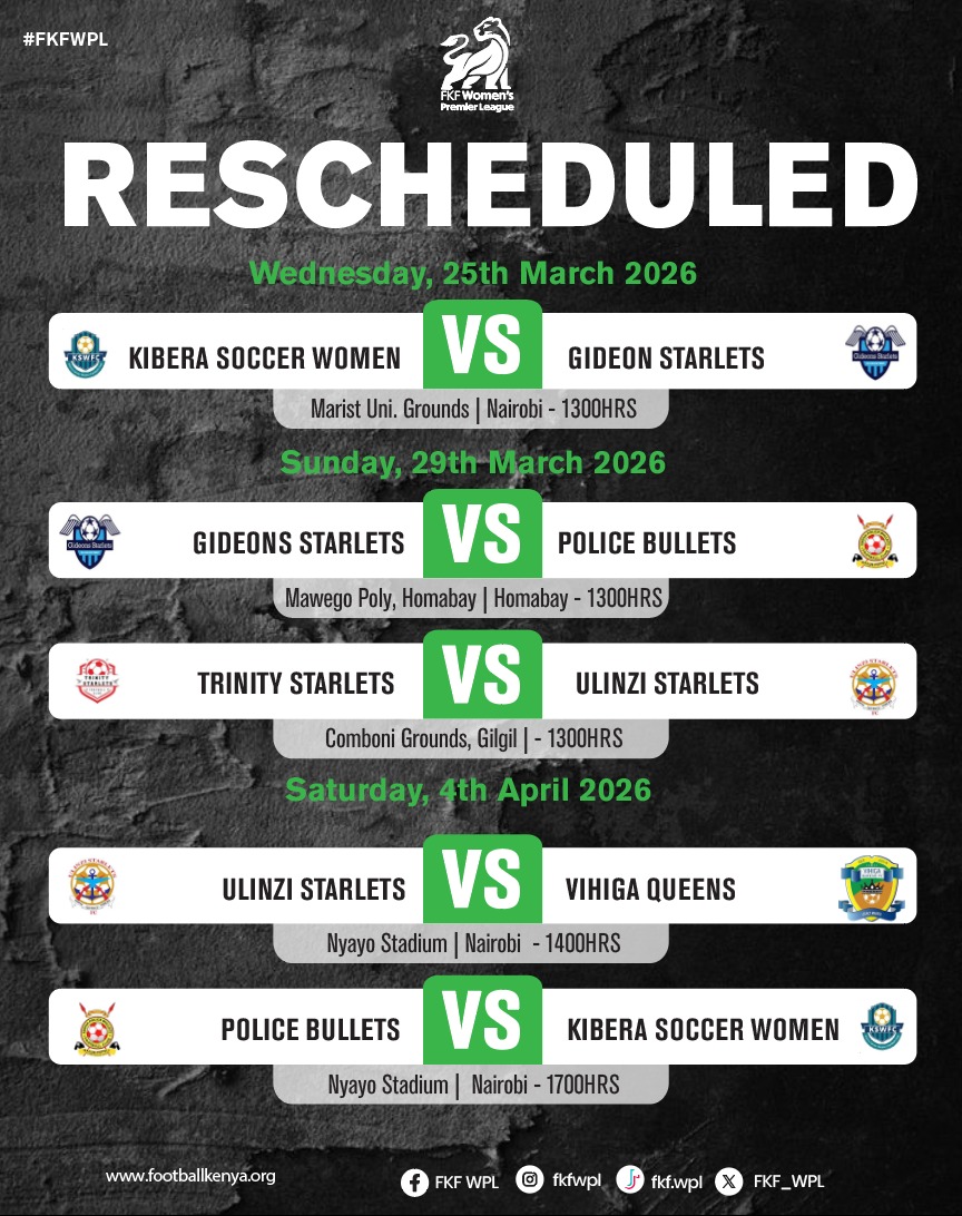 FKF Women's Premier League tweet media