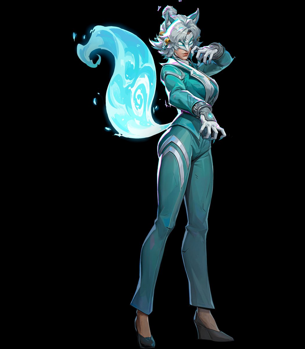 RivalsAssembled's tweet image. ‼️FULL BODY LOOK AT WHITE FOX 

[via @MarvelRivals]