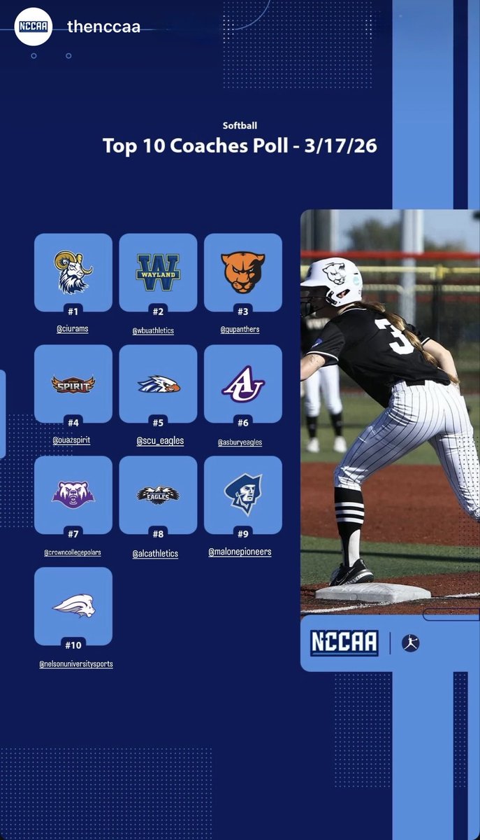 Wayland Softball tweet media