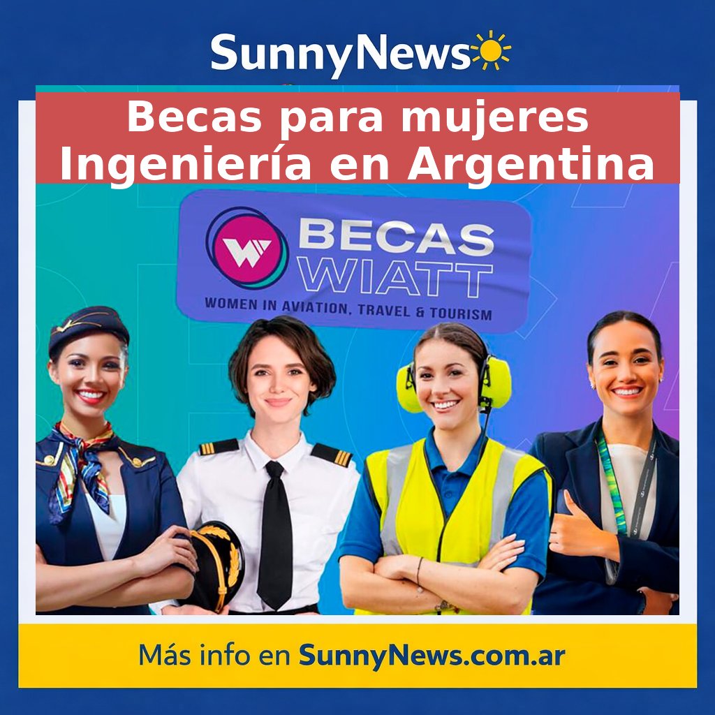 ArielFerrero's tweet image. ✈️ Nueva oportunidad para jóvenes que quieran estudiar ingeniería. El programa #WIATT 2026 abrió la inscripción para participar por una beca completa en la Universidad Austral
@AeropuertosAR @CharlyMiraOK #SunnyNews #aeropuertos #mujeres
sunnynews.com.ar/2026/03/beca-w…