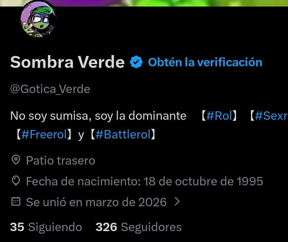 Sombra Verde tweet media