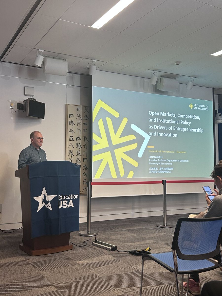 University of San Francisco Economics Department tweet media