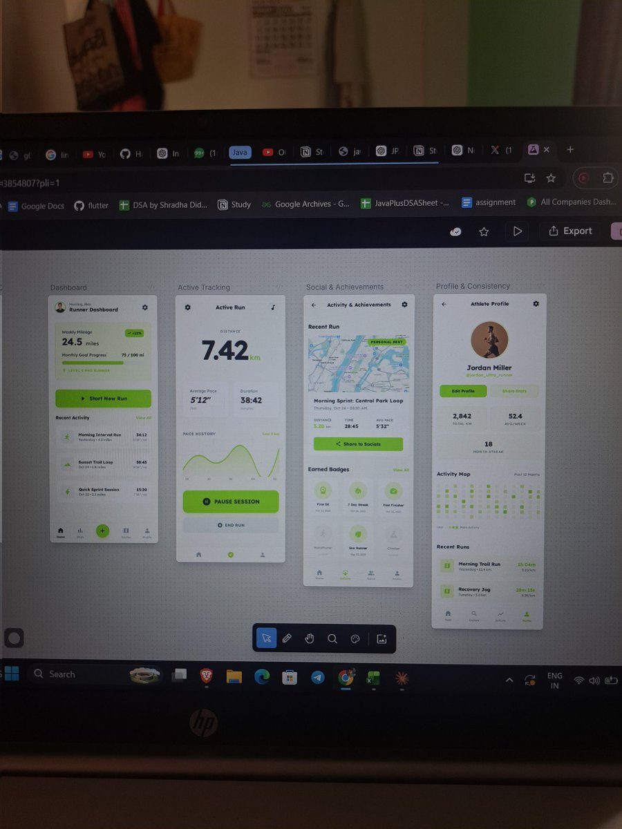 Day well spent 💪
✔️ 15k steps completed
✔️ Learned Node.js routing
✔️ Researched requirements for building a running app
❌ Missed protein intake today (will improve tomorrow)
Small progress every day = big results 🚀
#Consistency #Learning #FitnessJourney #NodeJS