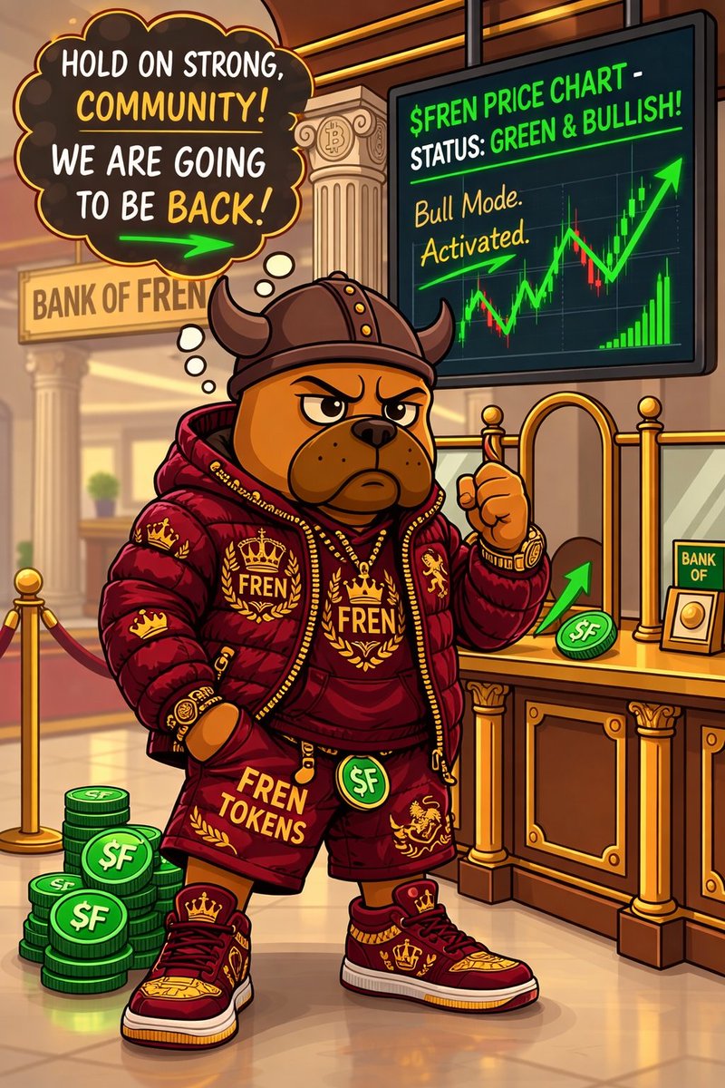 <a href="/Frenchiethebull/">FRENCHIE</a> isn’t just about short-term price action it’s about community strength, belief, and long-term vision.

Markets move in cycles. Red days test conviction, but real builders understand that:
• Growth takes time
• Strong communities don’t fold under pressure
•
