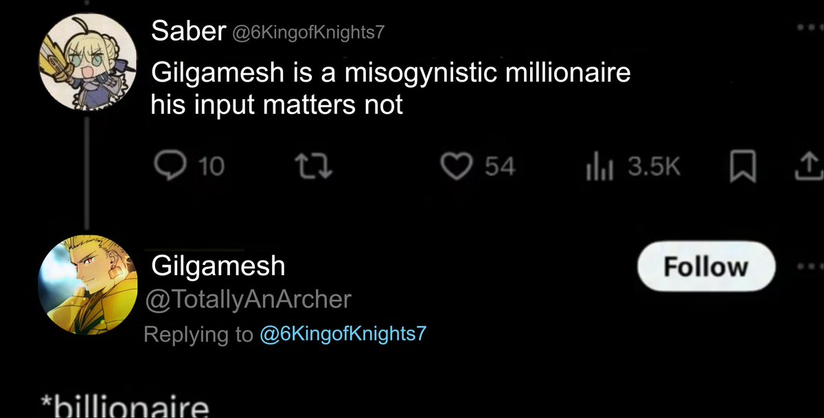 Gilgamesh (@totallyanarcher) on Twitter photo 