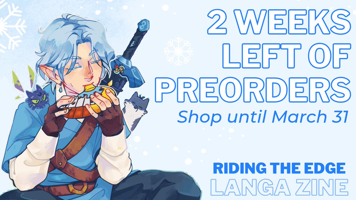 Riding the Edge: Langa Zine | PREORDERS CLOSED tweet media