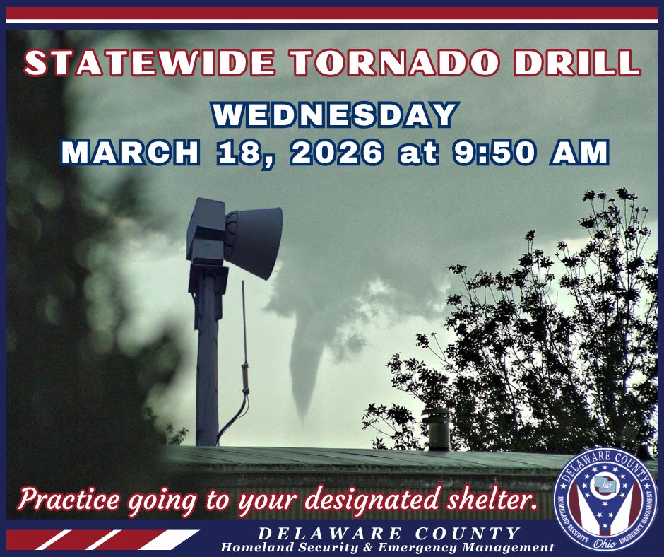 Delaware Co. Emergency Management tweet media