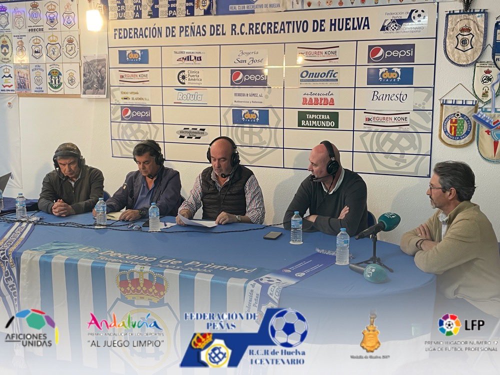 Federación de Peñas del R. C. Recreativo de Huelva tweet media