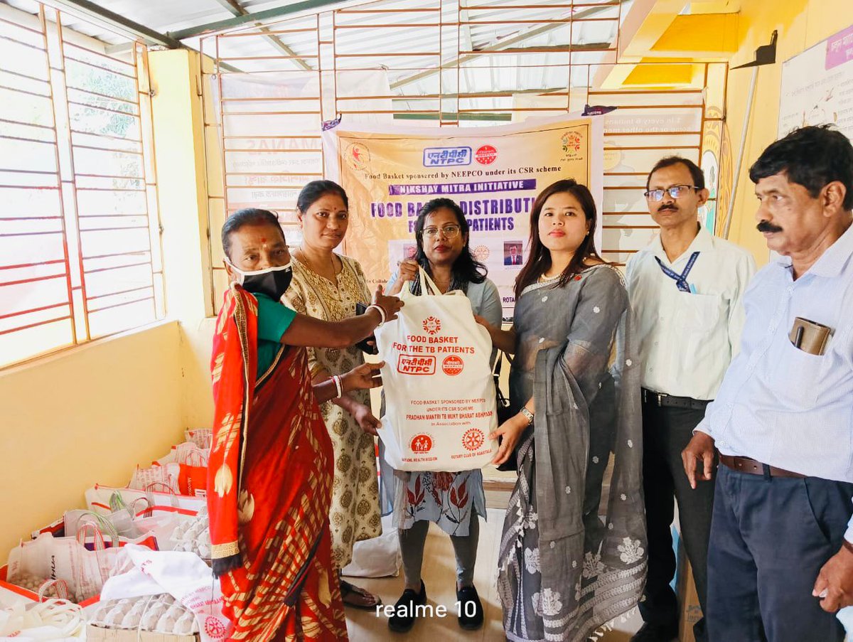 NEEPCOLtd's tweet image. Distribution of food baskets to TB patients by AgGBPS as part of CSR initiatives for the FY 2025–26, supporting nutritional care and overall well-being of patients.
#CSRInitiative
#HealthSupport
#NutritionSupport
#TBPatients
#CommunityCare
#PublicHealth
#SocialResponsibility