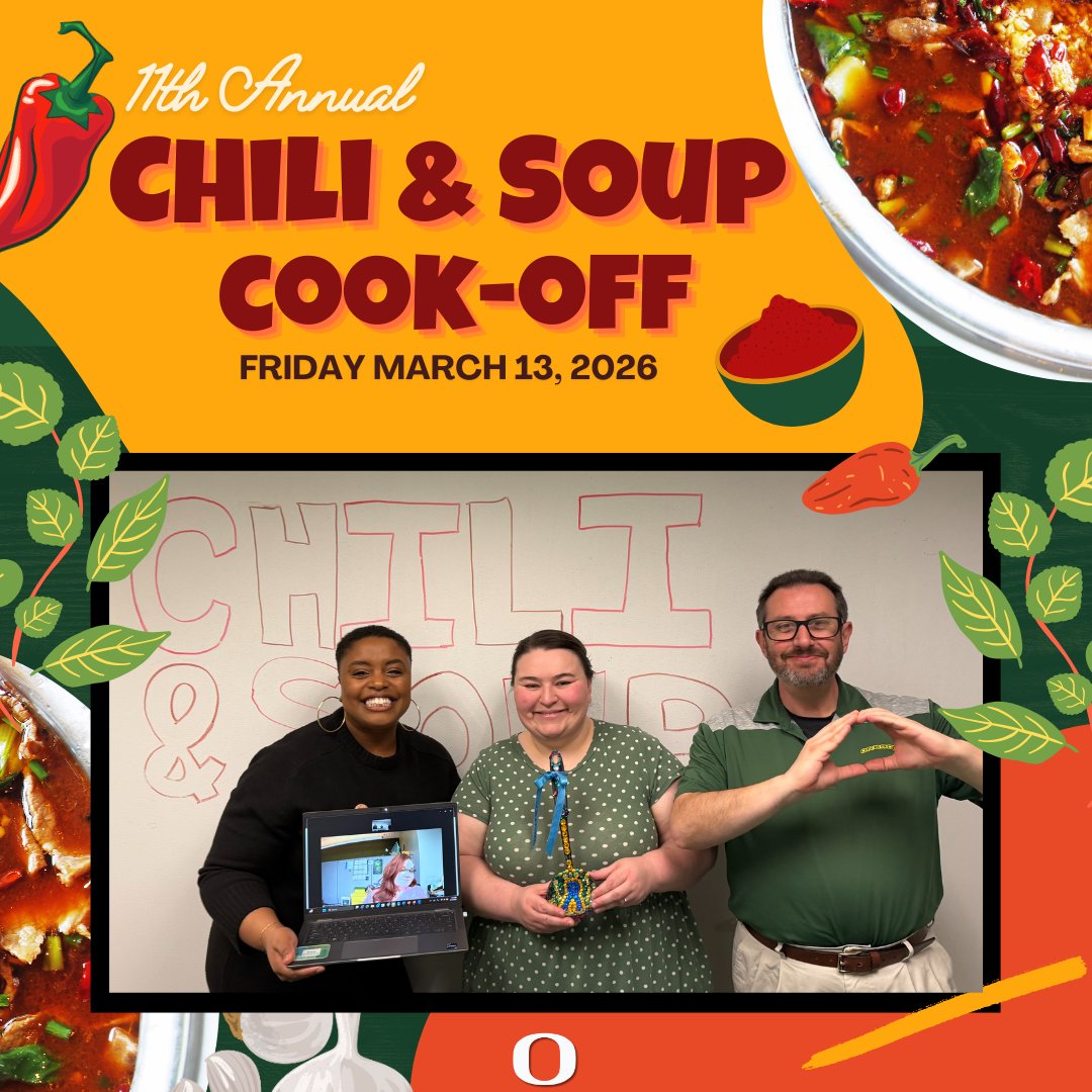 UOregonFinAid's tweet image. 🍲🥄 As we wrapped up the term and head into busy season, there was no better way to celebrate than with our 11th Annual Chili &amp;amp; Soup Cookoff! Big congrats to our winners: Shauna, Victoria, Tennille, and Josh! #uoregon #OSFAS #officetradition #cookoff