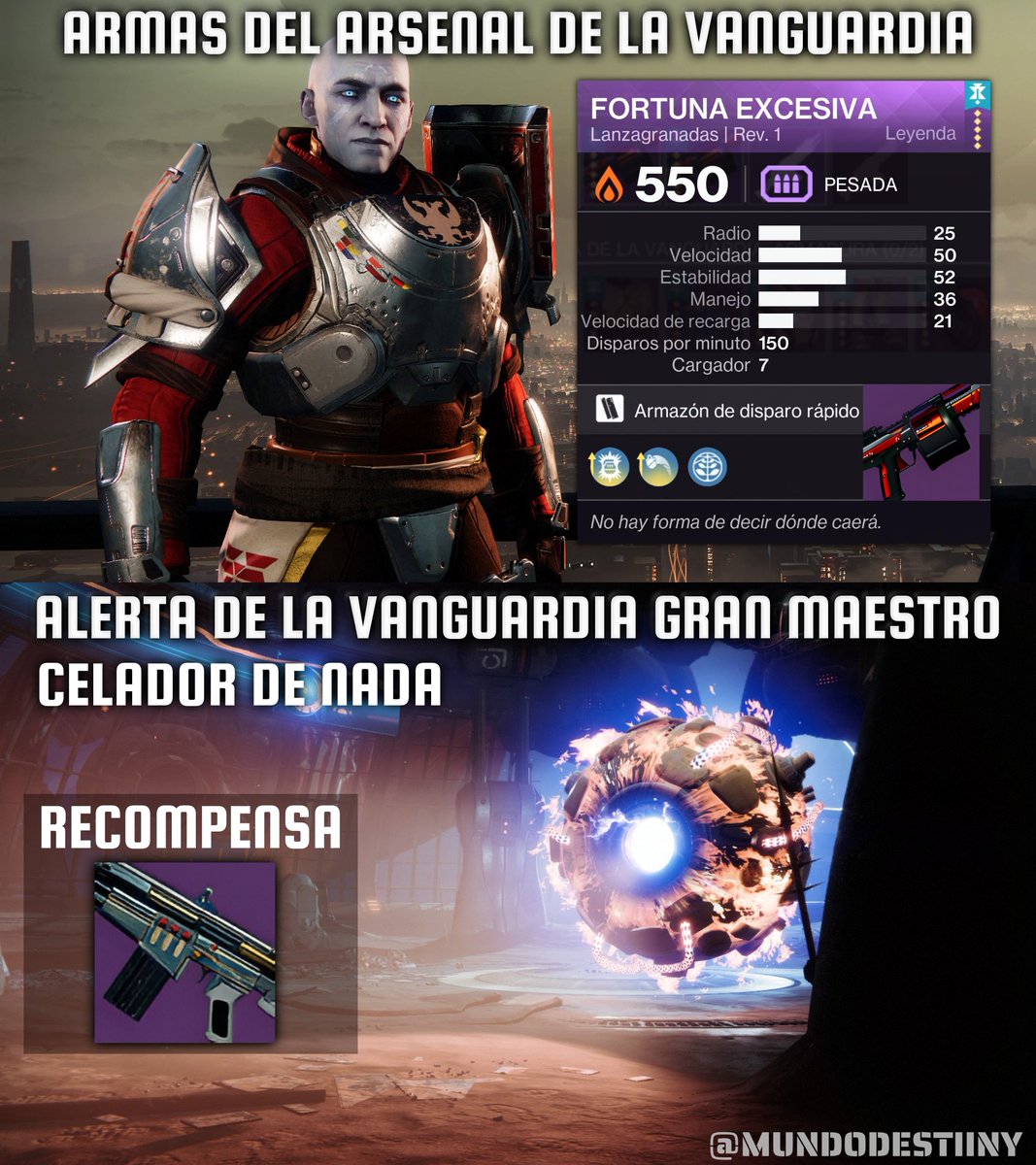 Mundo Destiny tweet media