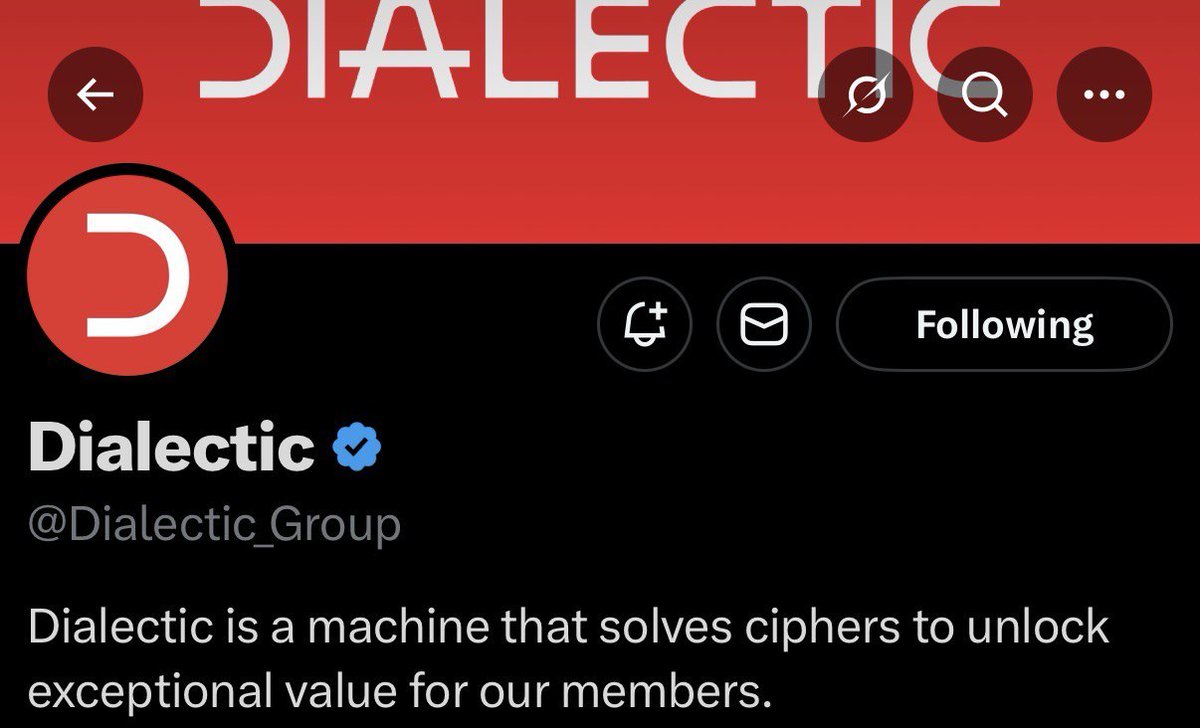 Dialectic tweet media