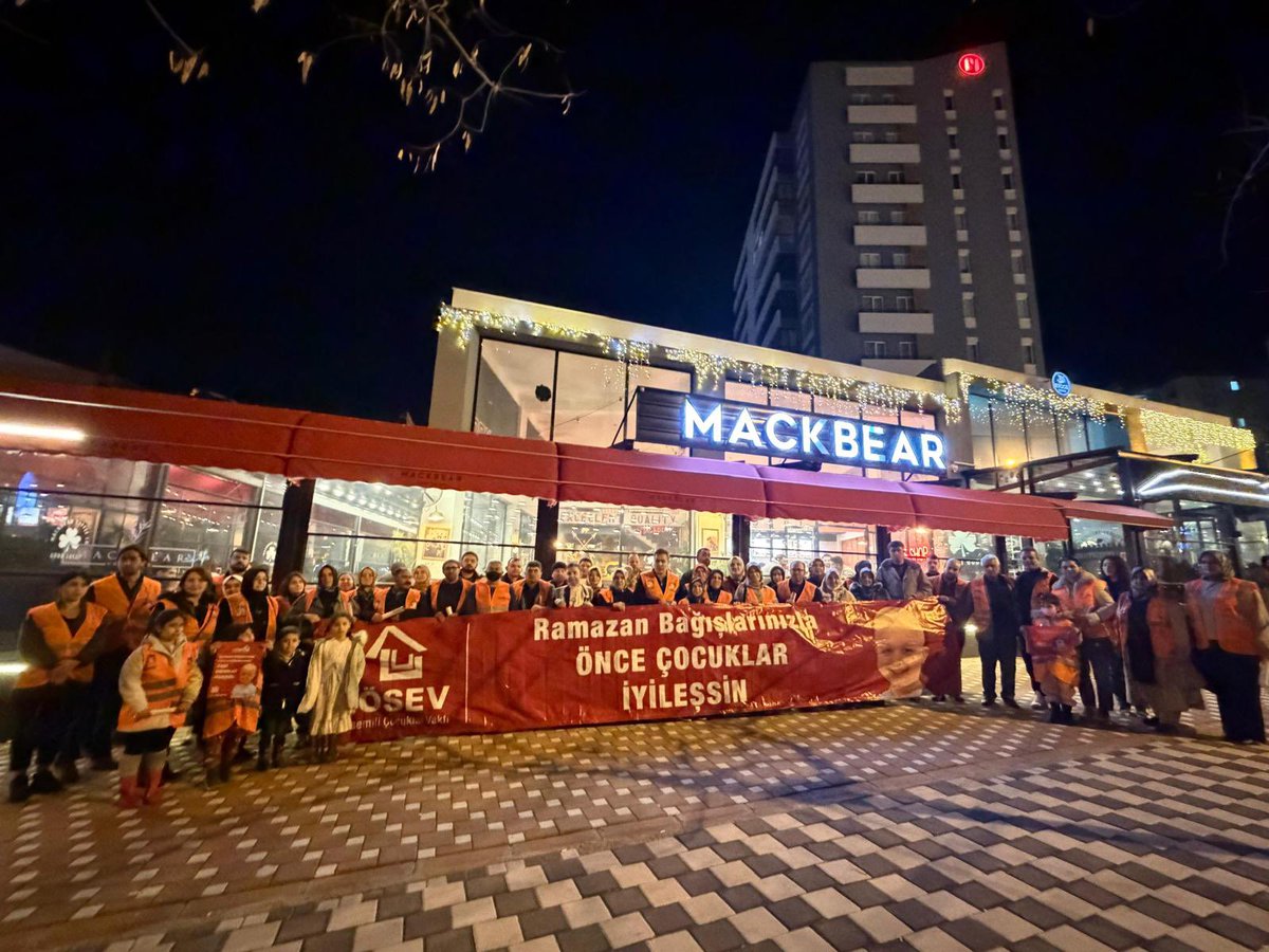 Sizlere Kahramanmaraş’tan sesleniyoruz 
Ramazan bağışlarınızla 
#ÖnceÇocuklarİyileşsin