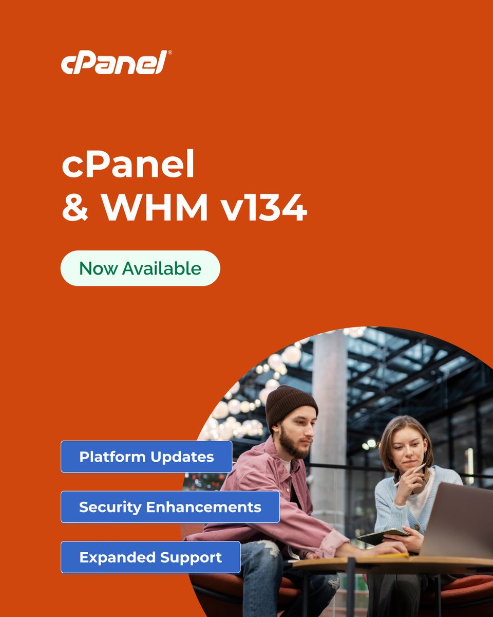 cPanel tweet media