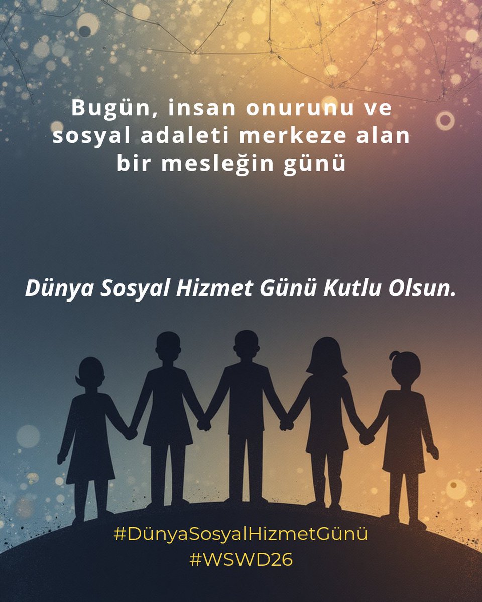 Sosyal_Hizmet's tweet photo. Bugün, insan onurunu ve sosyal adaleti merkeze alan bir mesleğin günüdür.
Dünya Sosyal Hizmet Günü kutlu olsun.
#WorldSocialWorkDay
#SocialWork
#SocialJustice
#SocialWorkers
#Sosyalhizmet #WSWD26 @IFSW @SHUdernegiGM https://t.co/GoscNP42M5