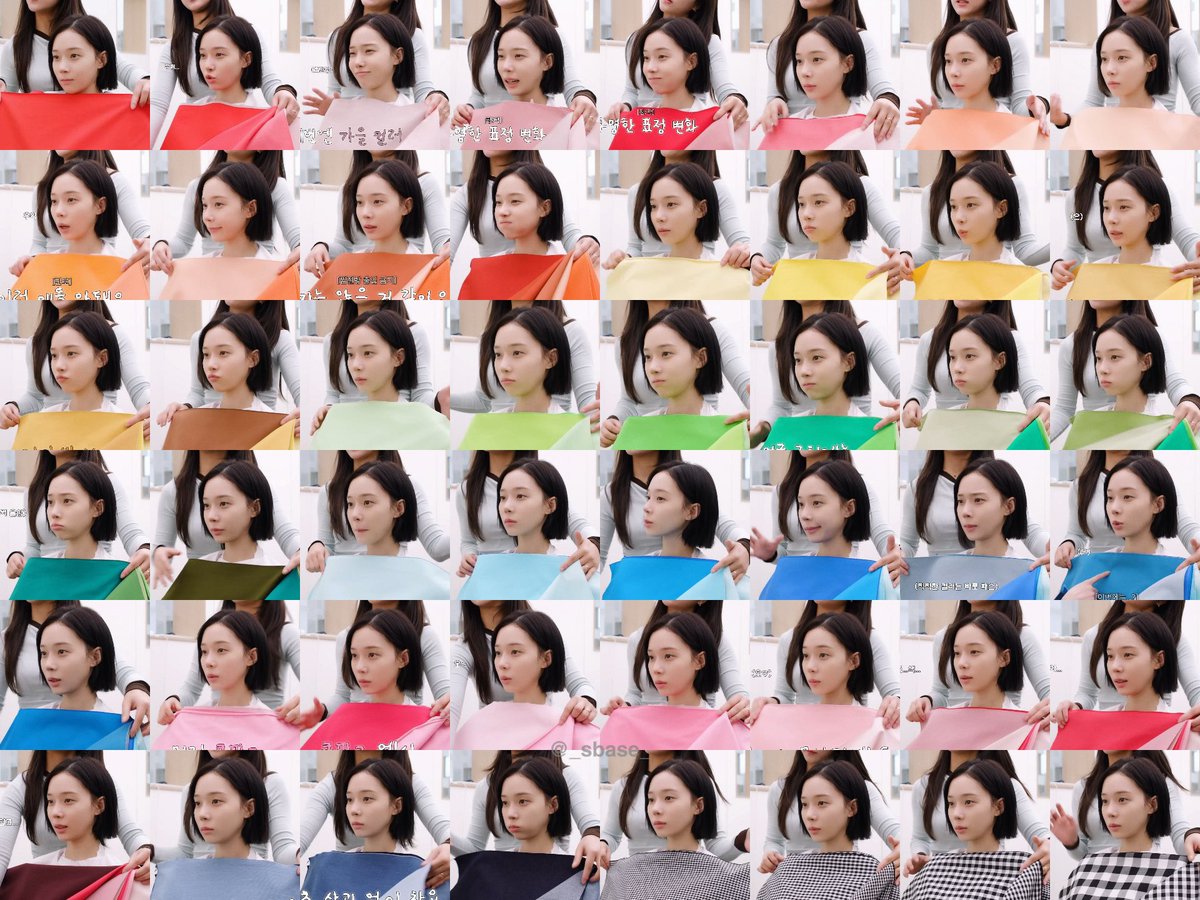 สีที่ชอบ , พอใช้ได้ = 🙂
สีที่เฉย ๆ = 😗
สีที่ไม่ชอบ = ☹️
สีที่ไม่ชอบมาก = 😠