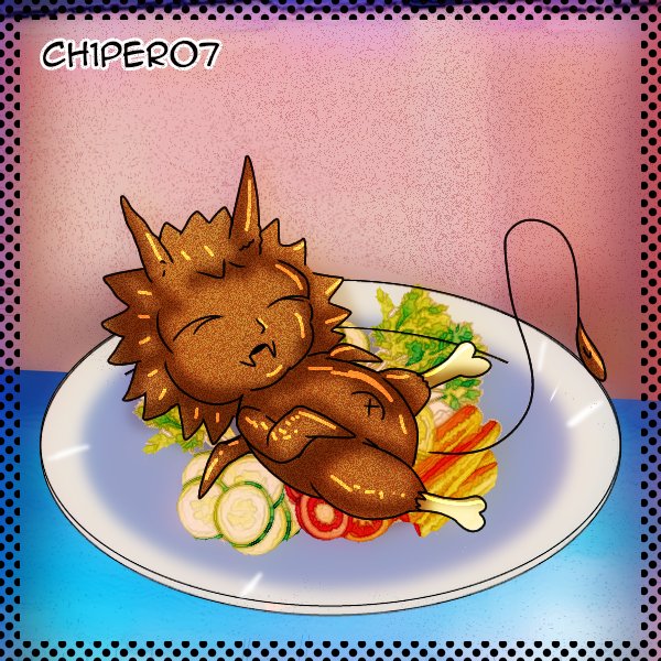 Chinelo assado : 
não me perguntem  porque eu fiz isso