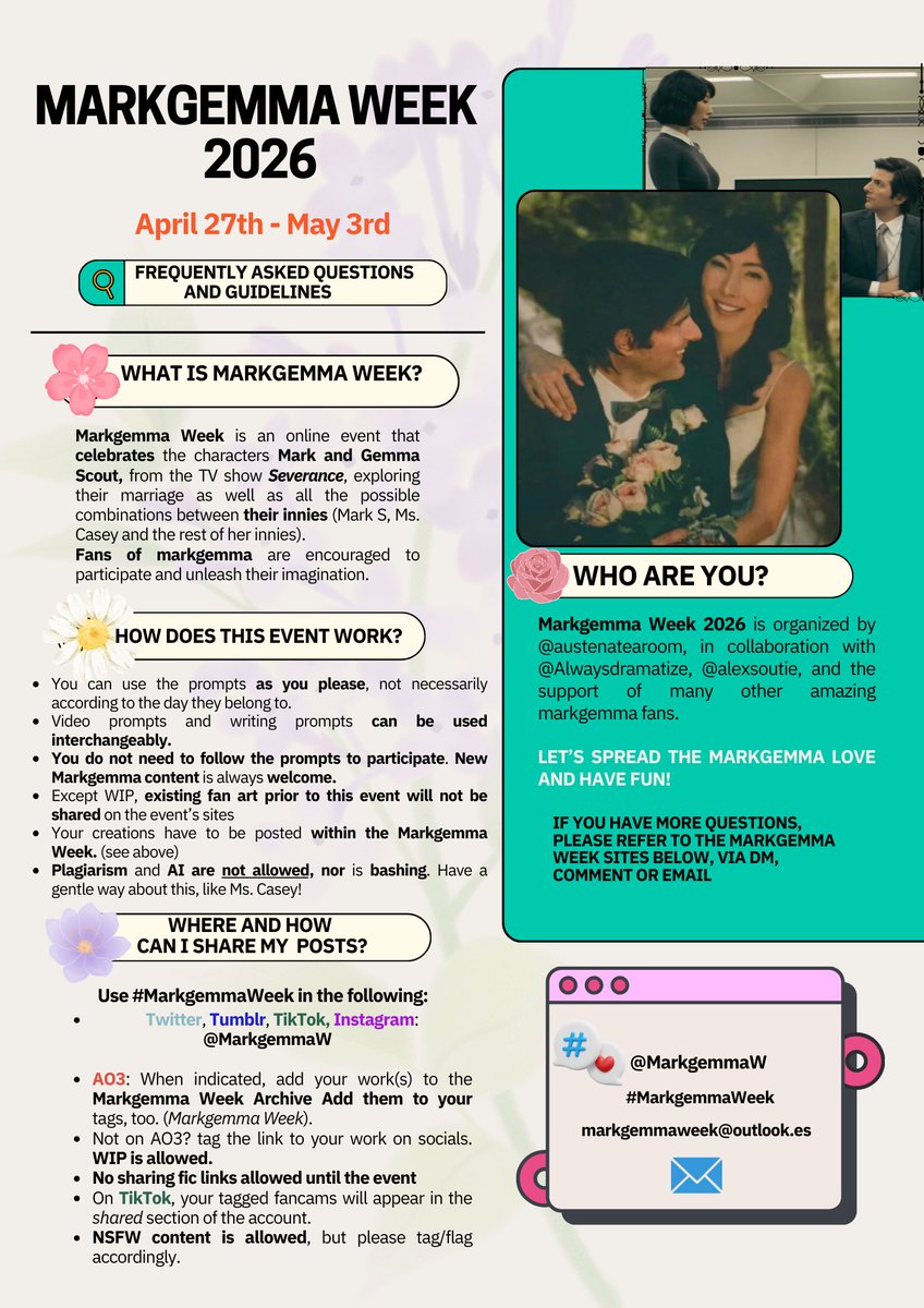 Markgemma Week 2026 (#MarkgemmaWeek) tweet media